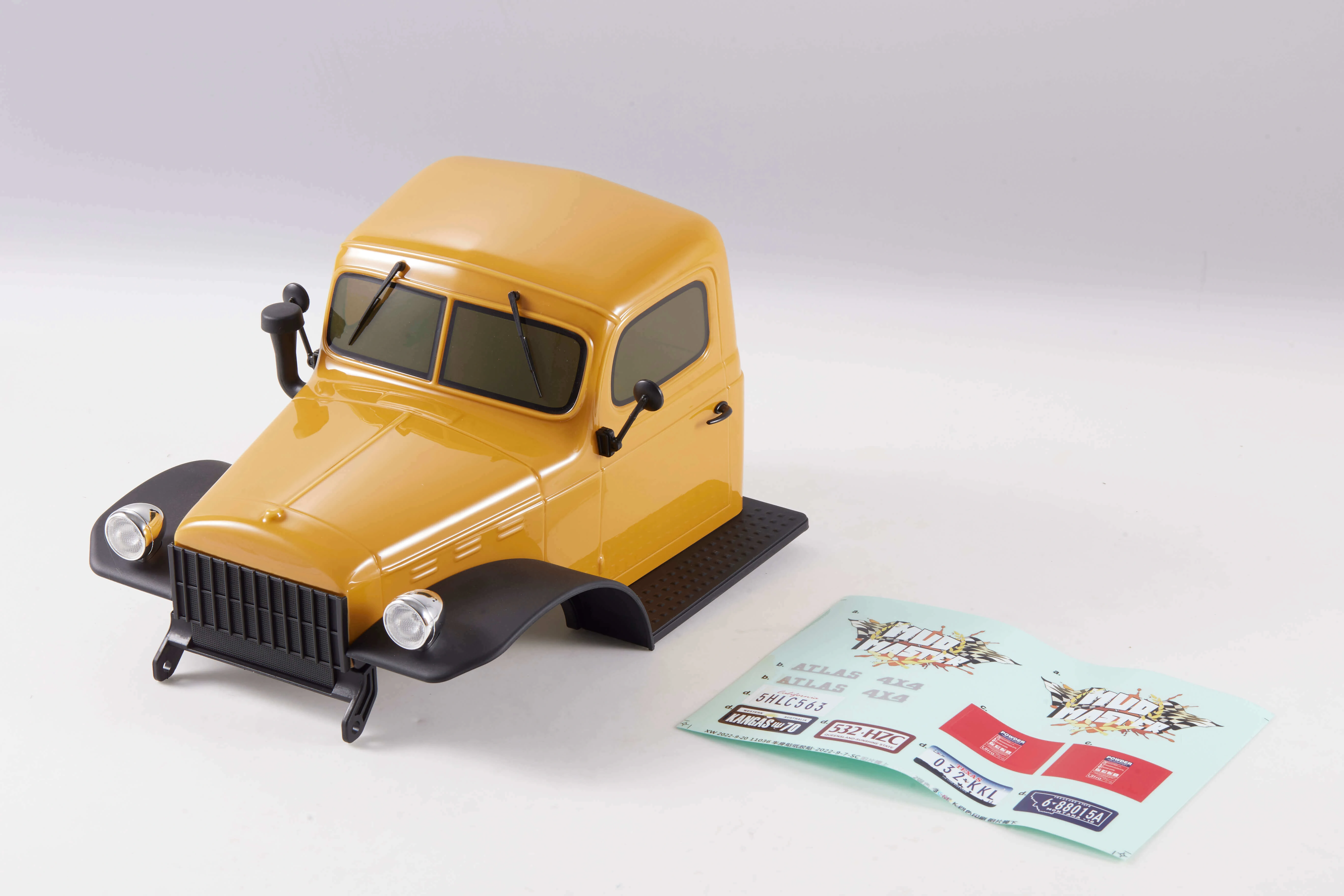 Atlas 1/10 Scale 4x4 Car Body Kit – Vibrant Custom Build